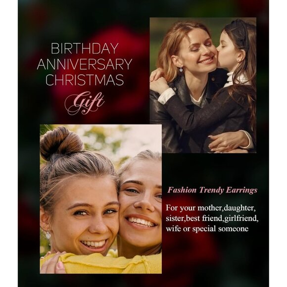 Leverback Dangle Earrings for Women Teardrop Filigree 14K Gold Plated Linear - Picture 3 of 7